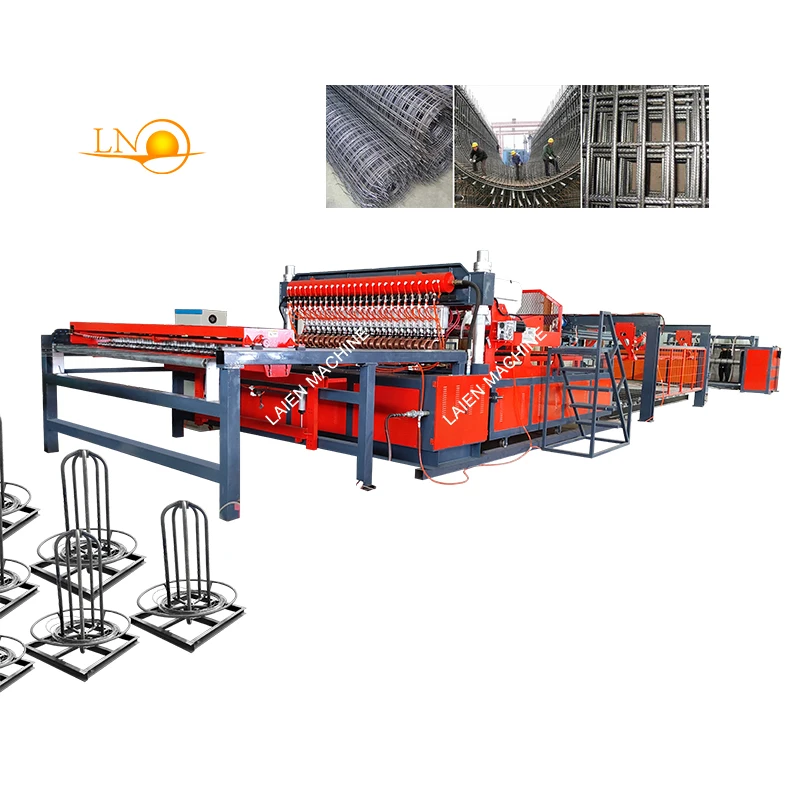 Resistance Projection automatic reinforcing brc steel rebar galvanized welded panel wire mesh welding machine