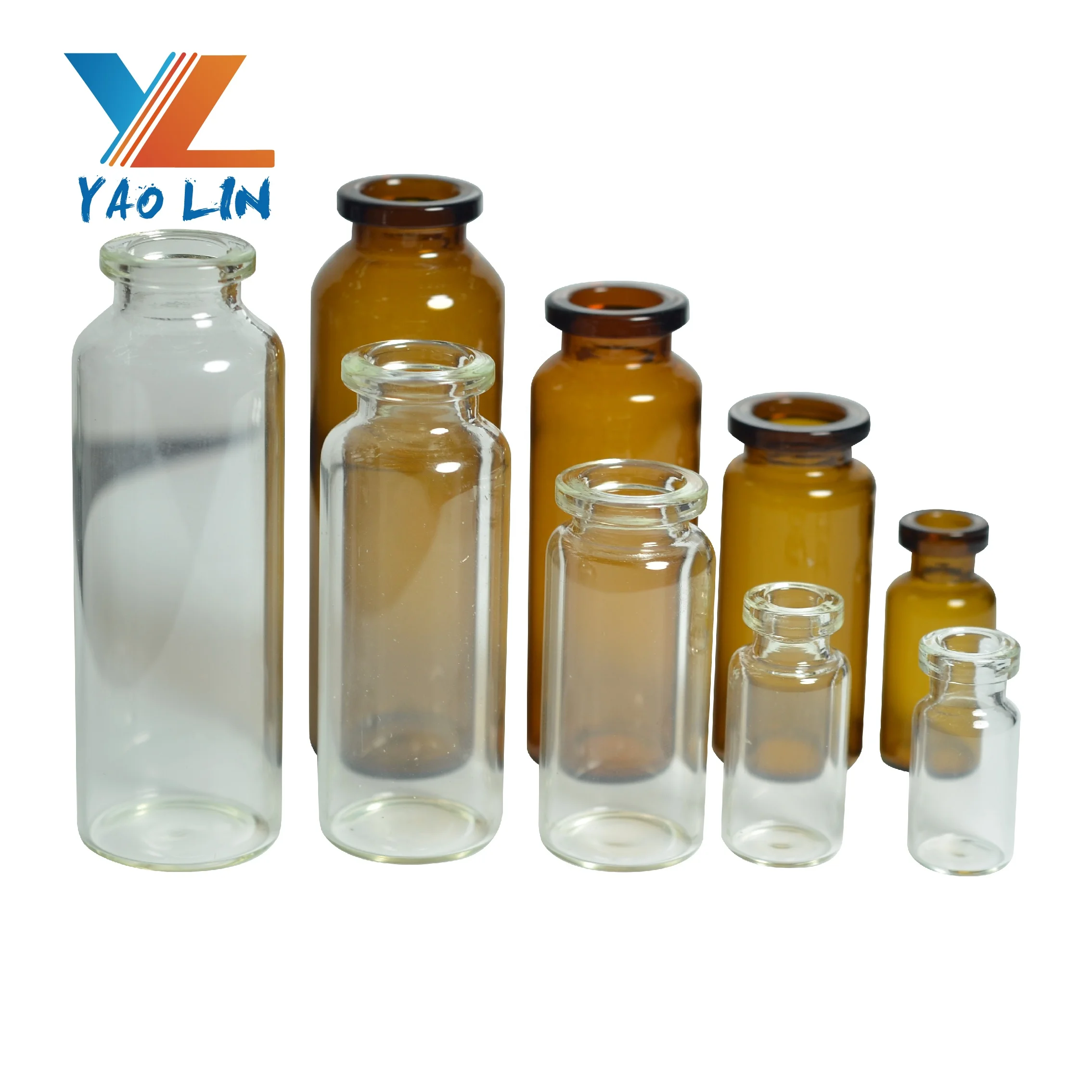 Custom 10Ml Sample Sterile Clear Glass Vial