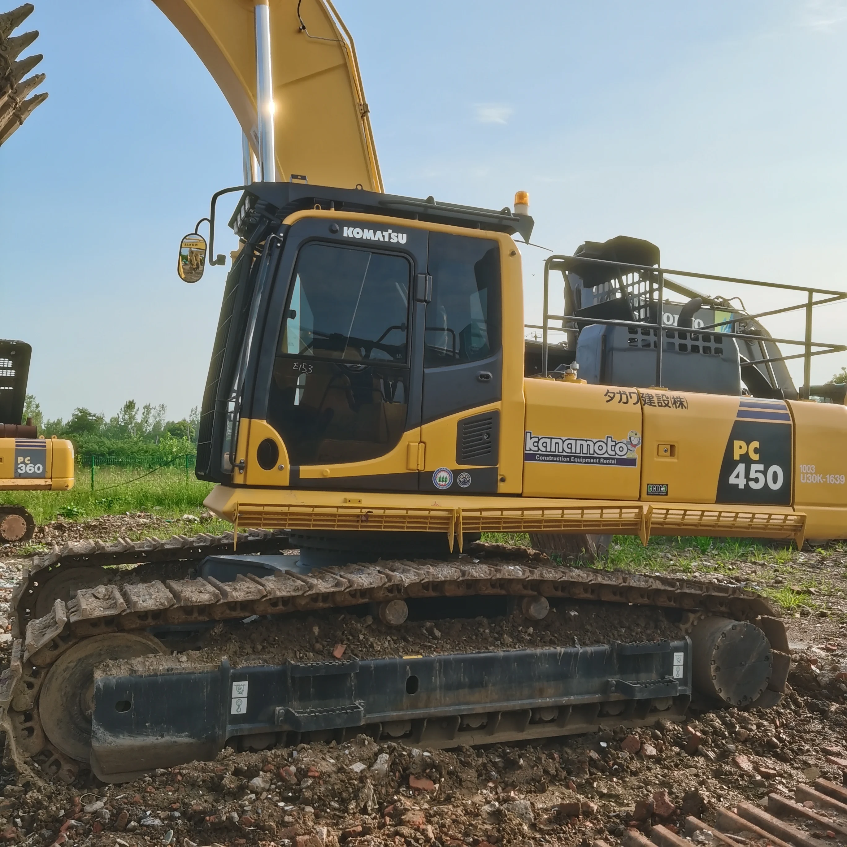 Высококачественный Подержанный PC450-8 экскаватор с низкими часами komatsu PC360 PC400 PC450 Подержанные экскаваторы являются лучшими продавцами