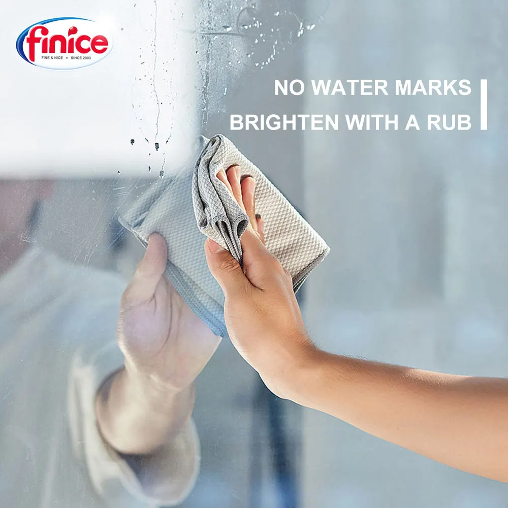 FNC996 Finice Eco-friendly Glass Cleaner Sheet For Window Glass Cleaning