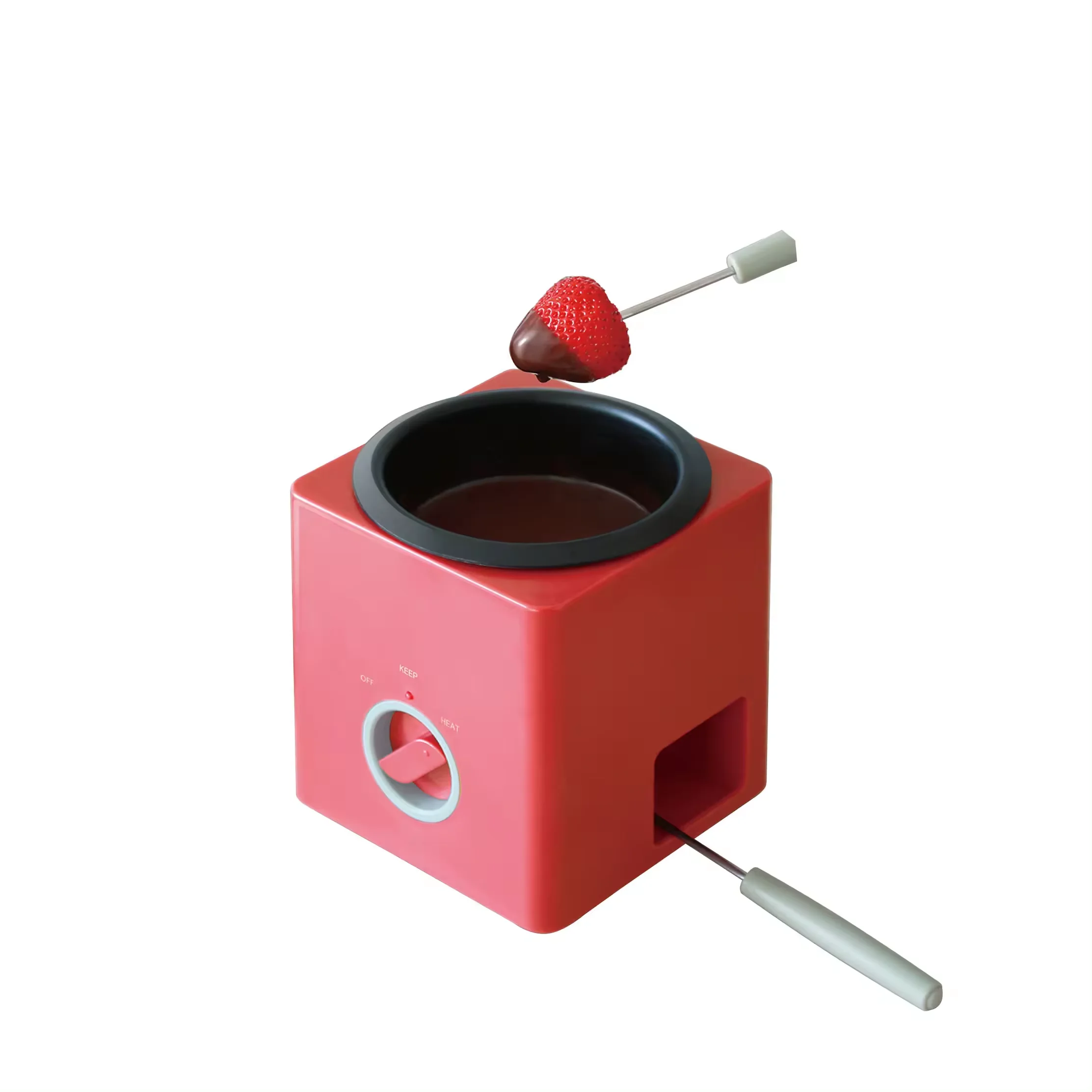 Electric Mini Chocolate Fondue Maker Sets Wax Warmer Party Cheese Melting Pots With Melting Pot