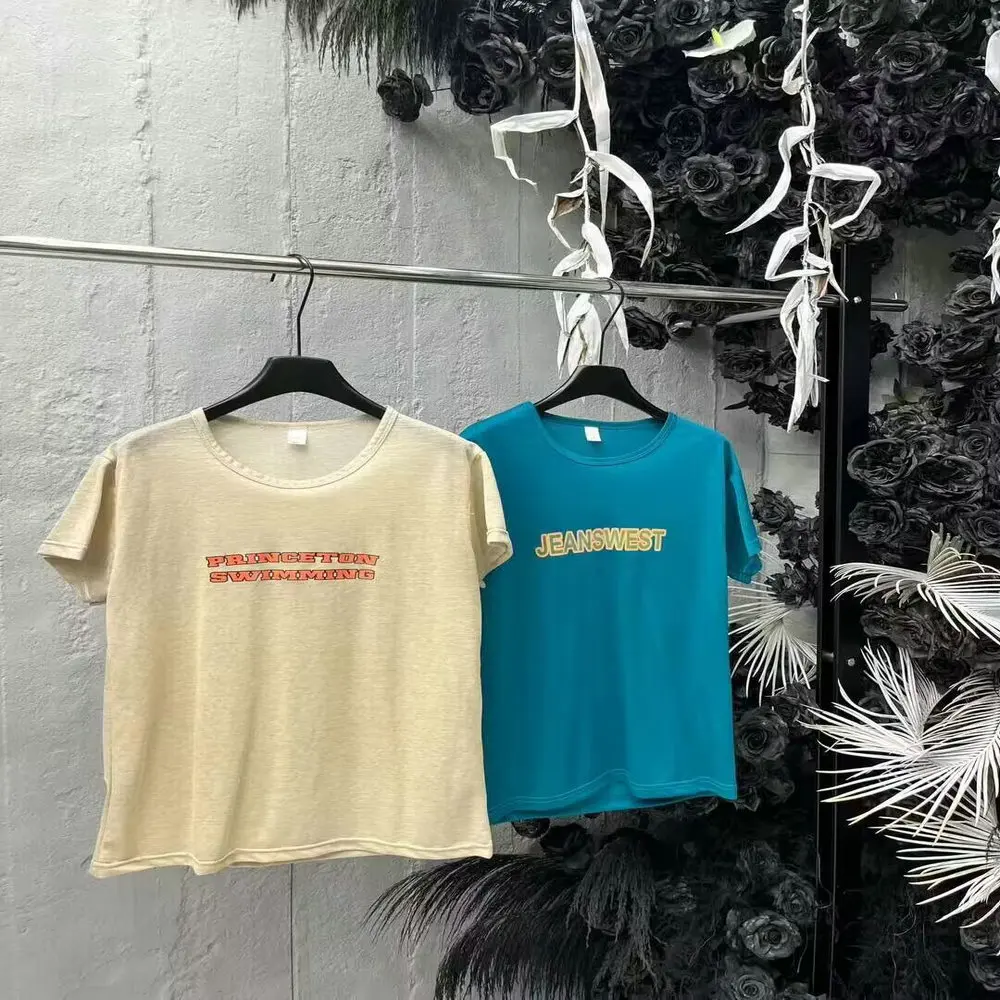 1.05 Dollar Model XYJ006 Size L-2XL Wholesale Cotton Crew Neck Light Weight Wholesale Printed High Quality T Shirts For Men