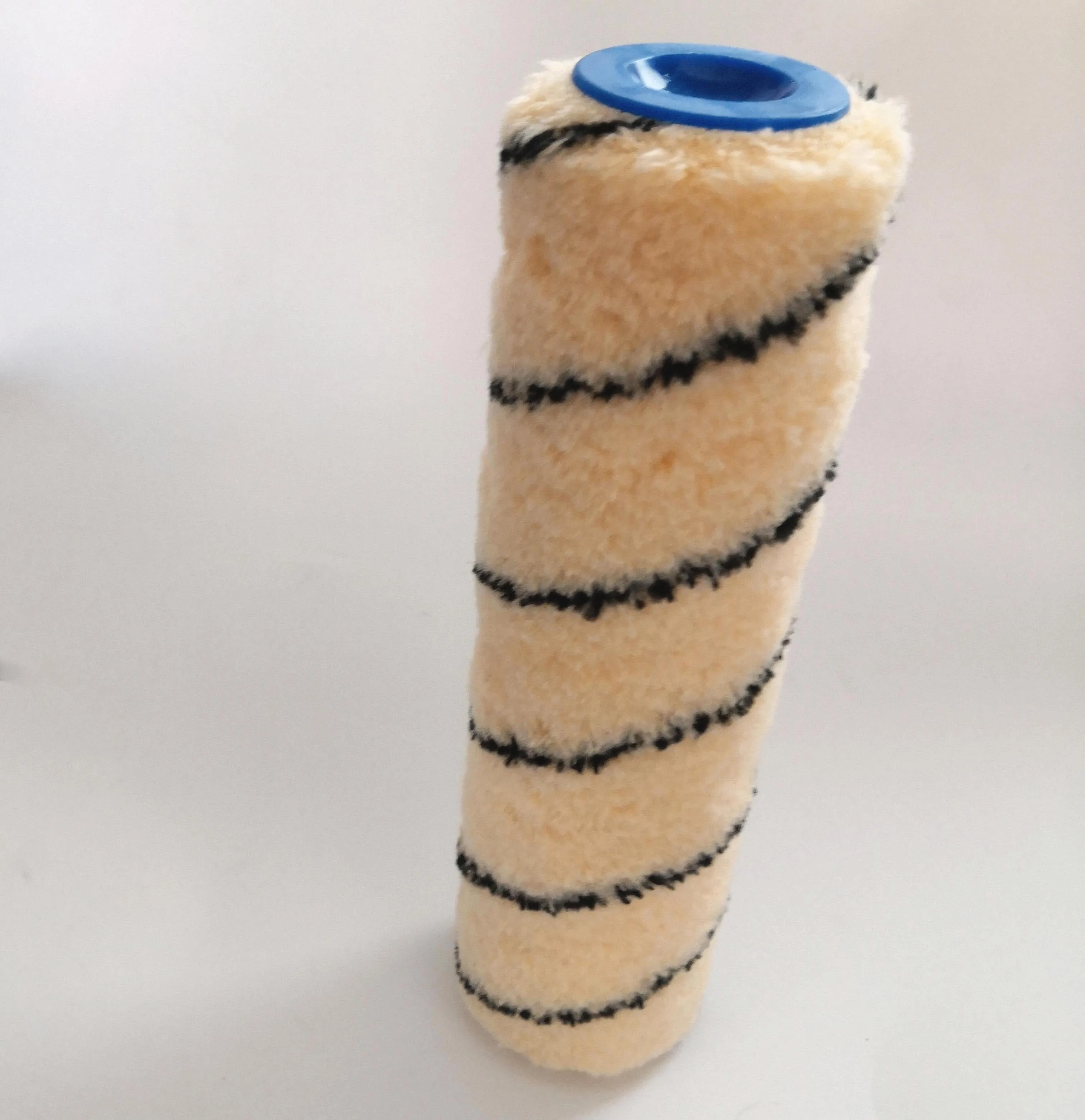 High Quality 12mm18mm paint tools 9inch Acrylic fiber or chemical fiber or Microfiber European style stripe paint roller cover