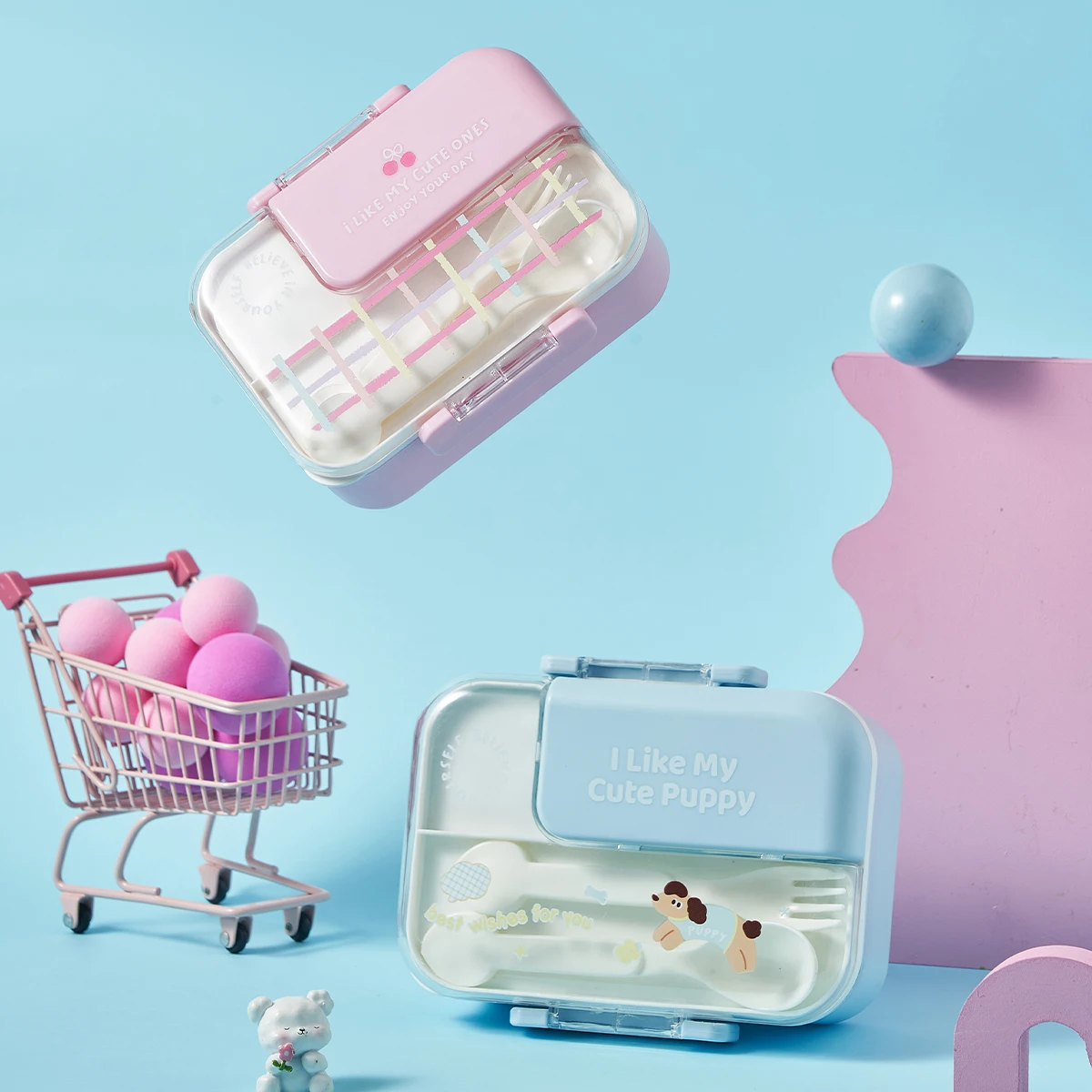 Бенто-бокс, идеальный герметичный Ланч-бокс, контейнер для завтрака, выбор мамы, детский Ланч-бокс, без BPA и химических красителей, Бенто-бокс для детей