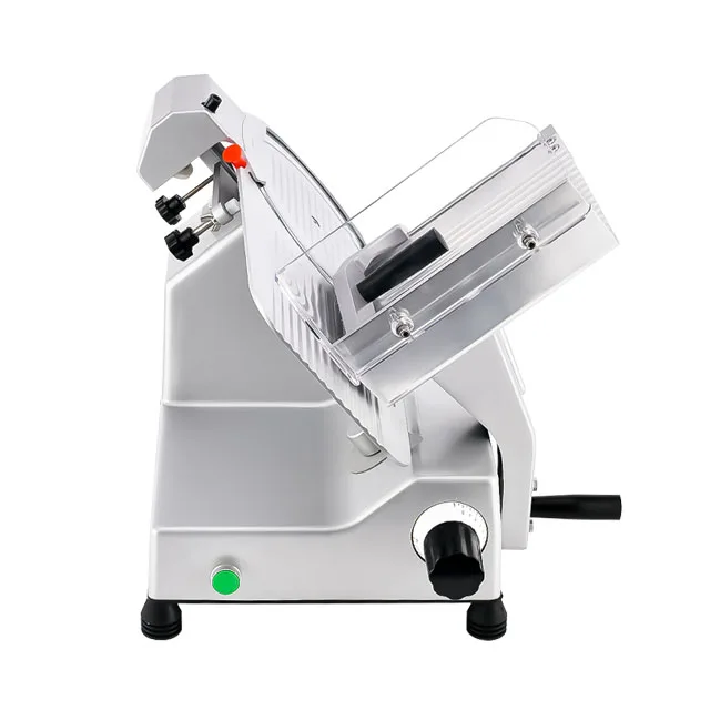 High quality Heavy Duty Automatic Commercial Cooks Meat Slicer in full aluminium alloy body