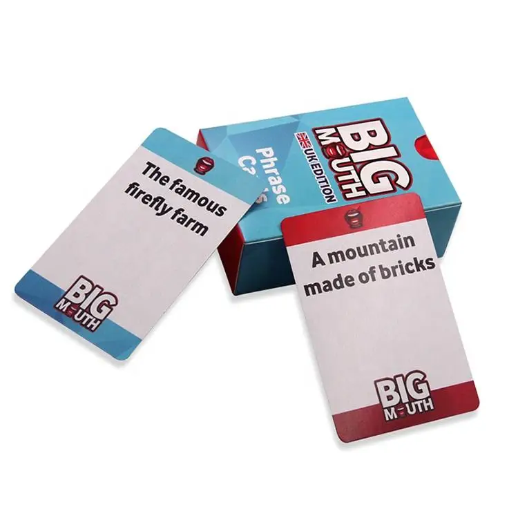 WJPC-High Quality Printing Alphabet Educational Custom Learning Math Flash Card Printing