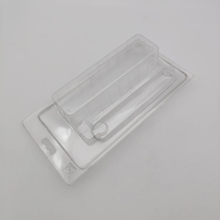 Custom Transparent Plastic Clamshell Blister Cartridges Packaging USB Clamshell Blister