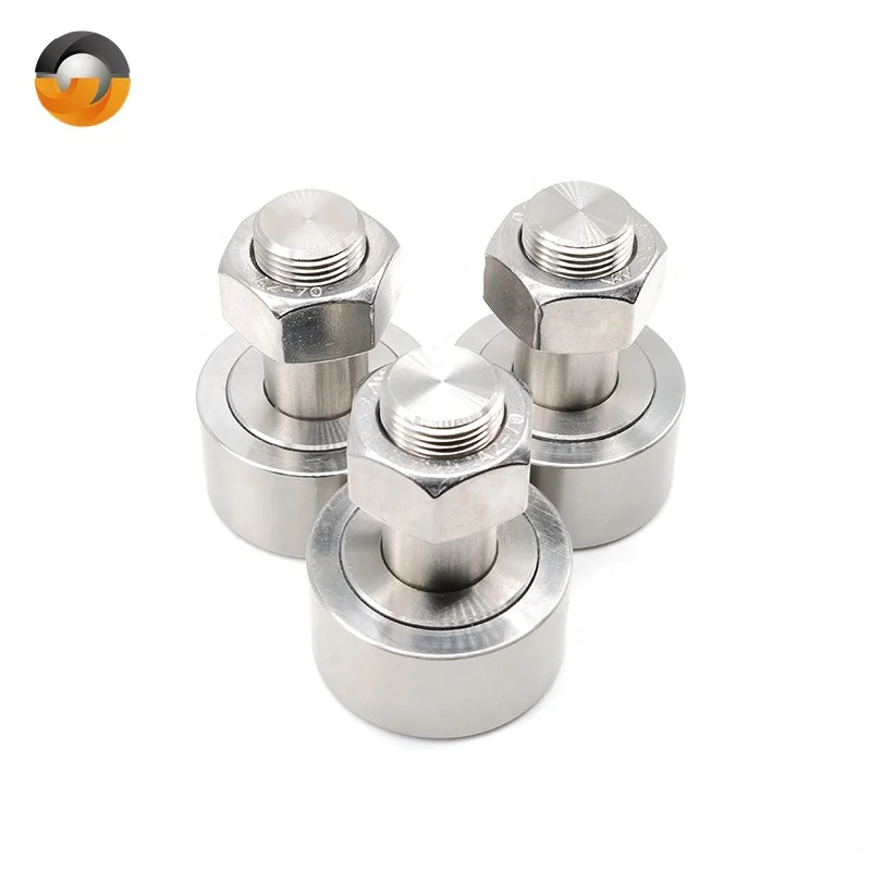 Good stability Threaded Track Rollers CF20 KR52 Track Roller Bearing Stainless Steel S304 Can Followers Bearings