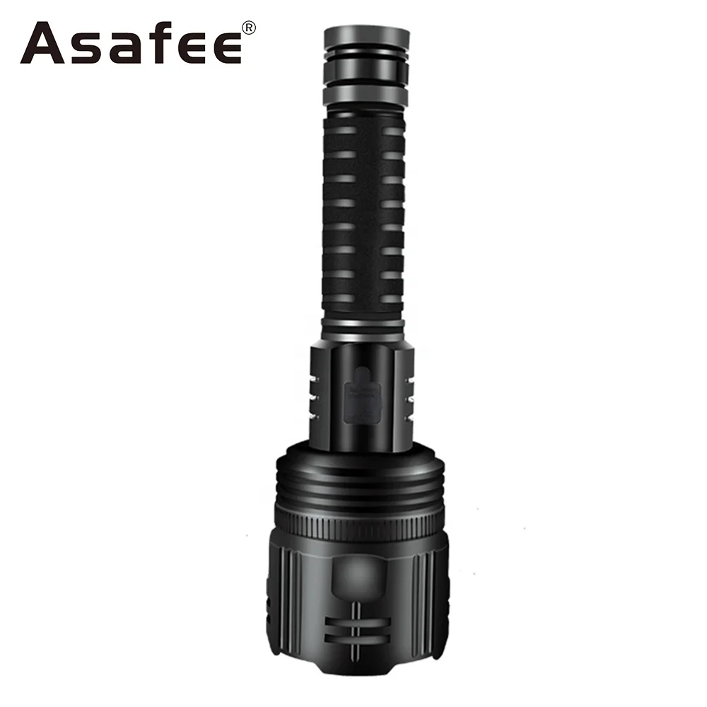 Мощный фонарик Asafee XHP360 5000 люмен перезаряжаемый телескопический зум 5 режимов уличный для приключений