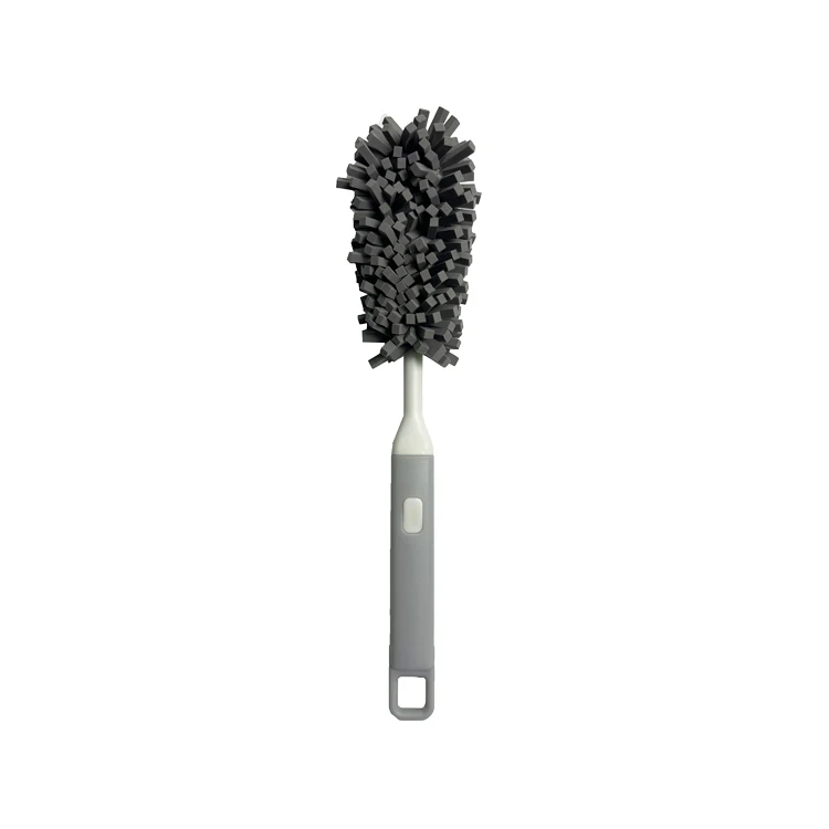 Wine Glass Cleaning Brush, Non-Scratch Soft Foam Bristles & Dishwasher Safe, Glass Cleaner Brush for Crystal Glasses,