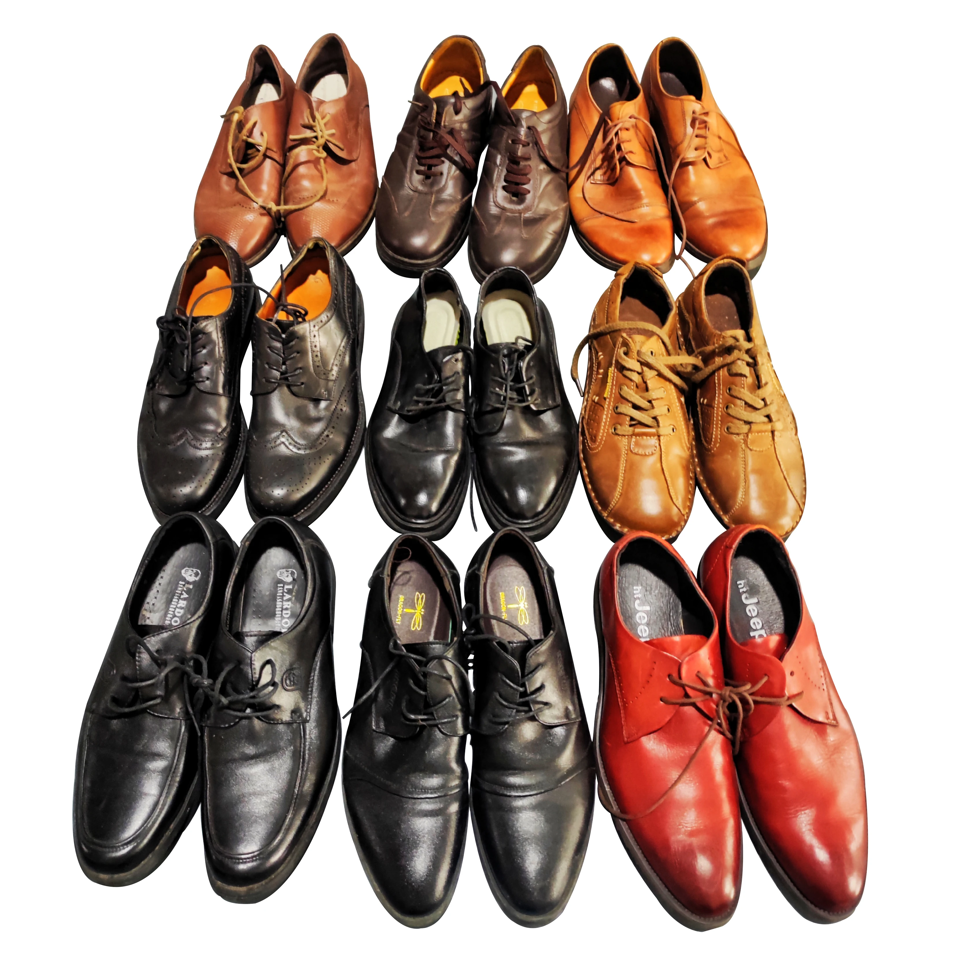 Used Shoes Leather Shoes for Men Sneakers Cheap Wholesale Second Hand Shoes