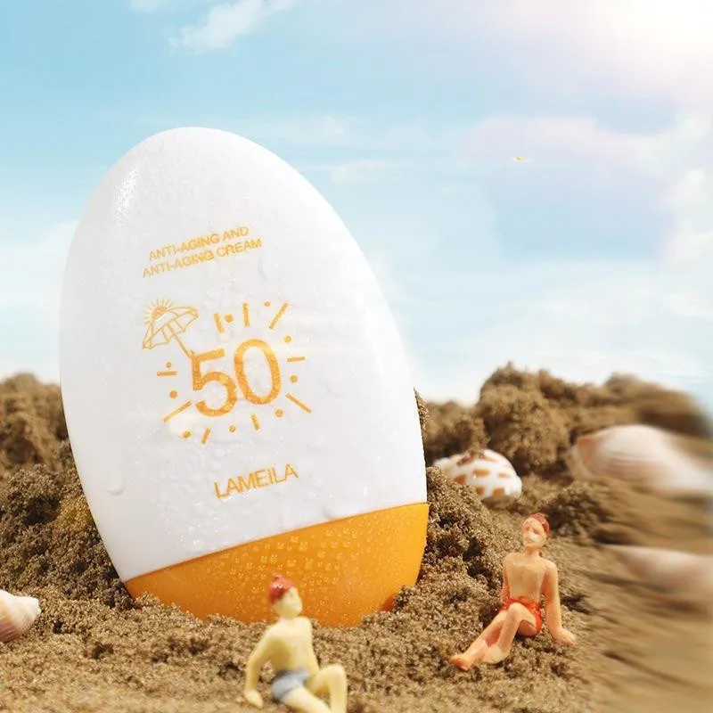 Лосьон для загара SPF50 увлажняющий отбеливающий органический солнцезащитный крем лица Lameila 3053