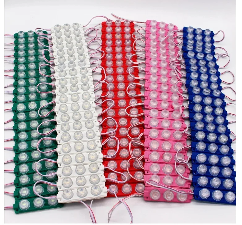 Mini Led Injection module 12v 3leds Channel Blister Letters Advertising box outdoor smd 2835 led module