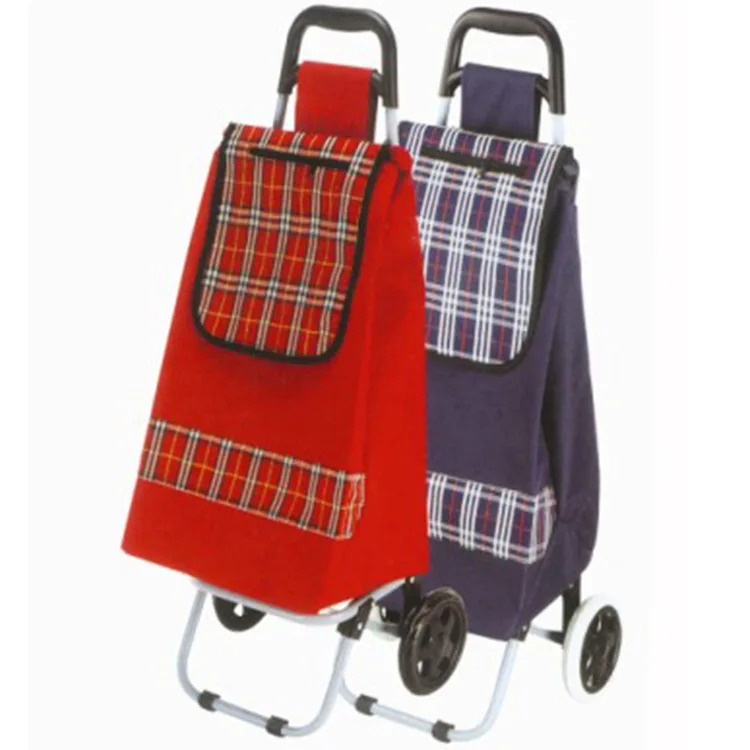 
Stair-climbing Shopping Small Luggage Hand-drawn Folding Trailer Home Portable Grocery Wheeled Trolley Cart Plastic 