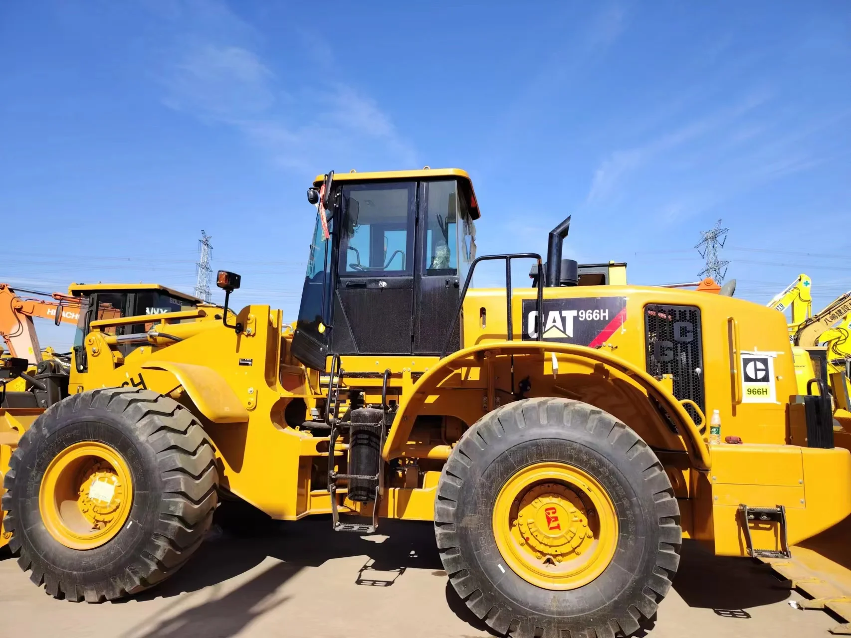 High quality low price  used  caterpillar 966H   wheel loader  for sale