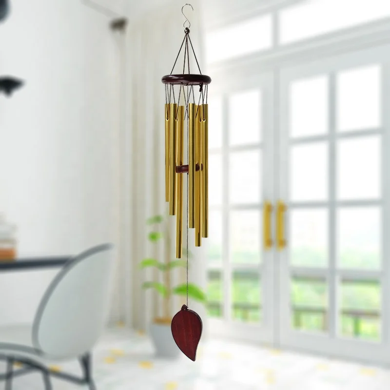 Amazon Hot Selling Aluminum Tube Wind Chimes Garden Decoration memorial Wind Chimes Indoor Outdoor WindChimes