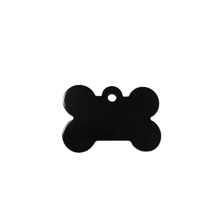 
Wholesale Customized Logo Heart Shape dog tag Metal Multicolor Aluminum Pet Name Dog Tags corrosion resistant dog tag 