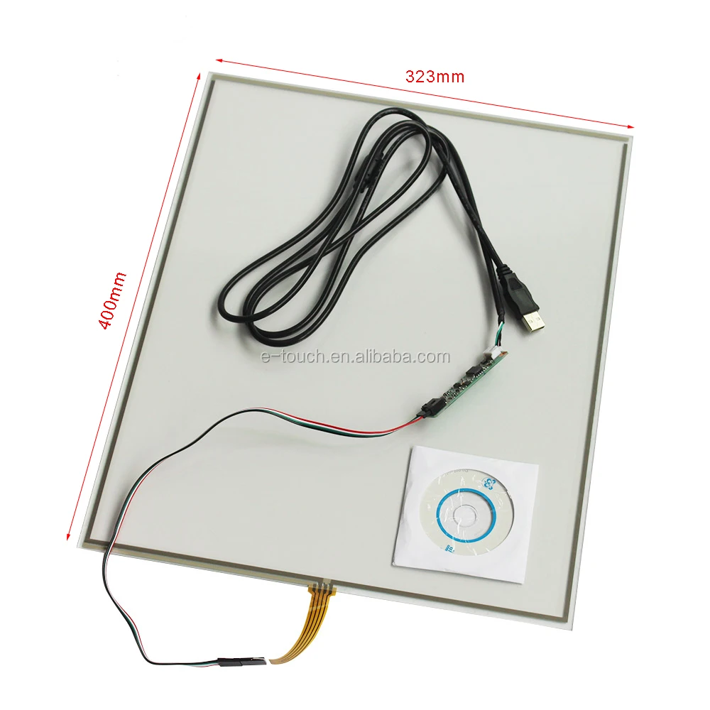 custom made 4-wire Resistive industrial touch screen panel