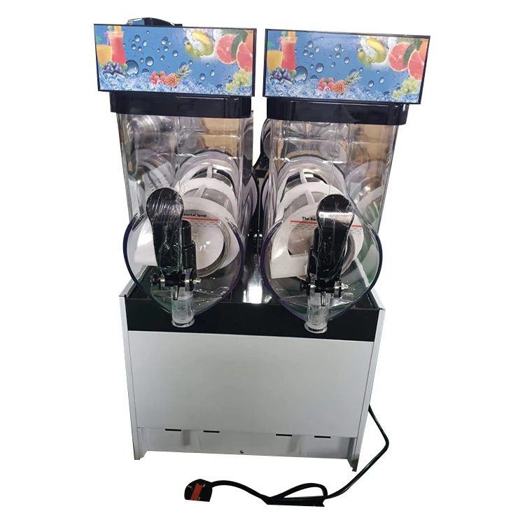 20190529J Commercial use 2 tanks Slush Machine for sale