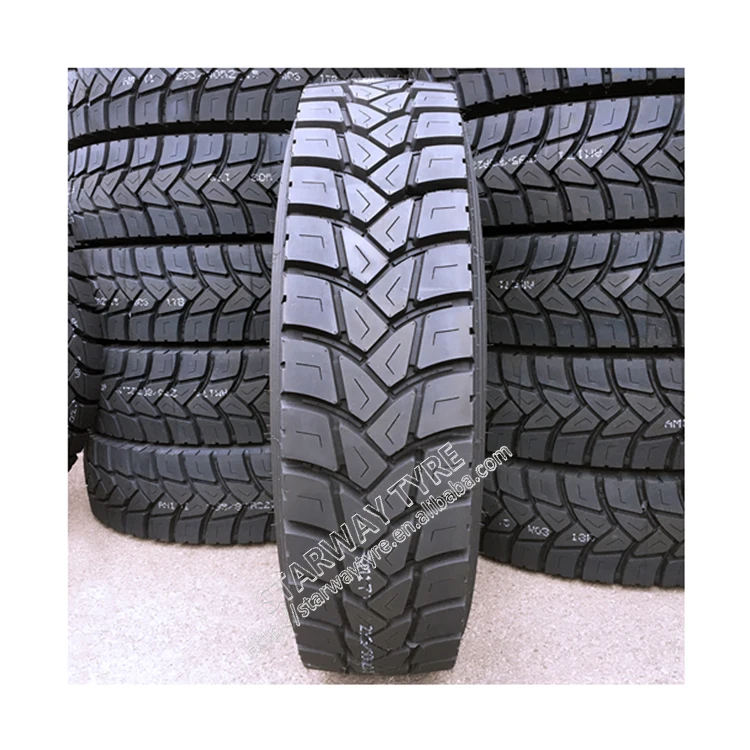 Gravel Road Heavy Duty Truck Tyre 315/80R22.5 295/80R22.5 11R22.5 12R22.5 13R22.5 ON/OFF rough road truck tyre