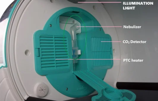 THR-1803 Veterinary Instruments Portable ICU Incubator Newborn Puppy Pet Incubator