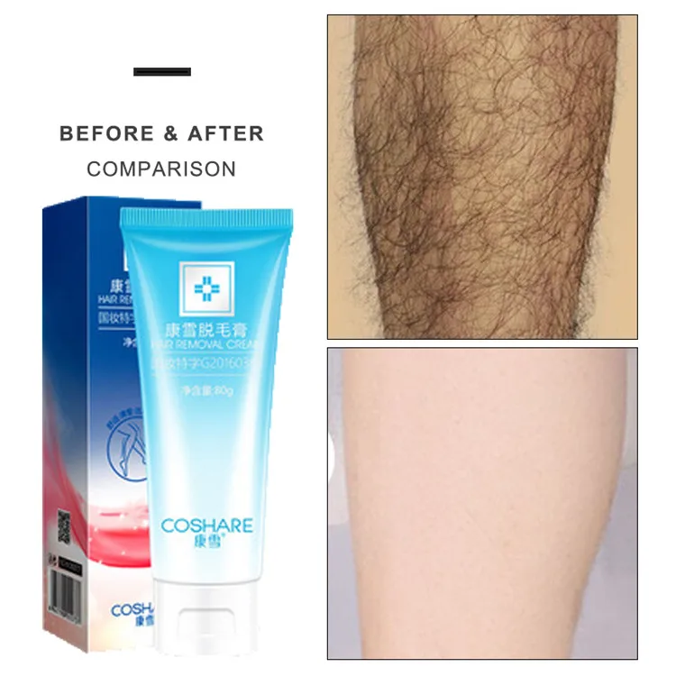 Fast Shipping Unisex Hair Removal Underarm Leg Hair Removal Cream for Men Women   custom   logo   gentle  move  hair