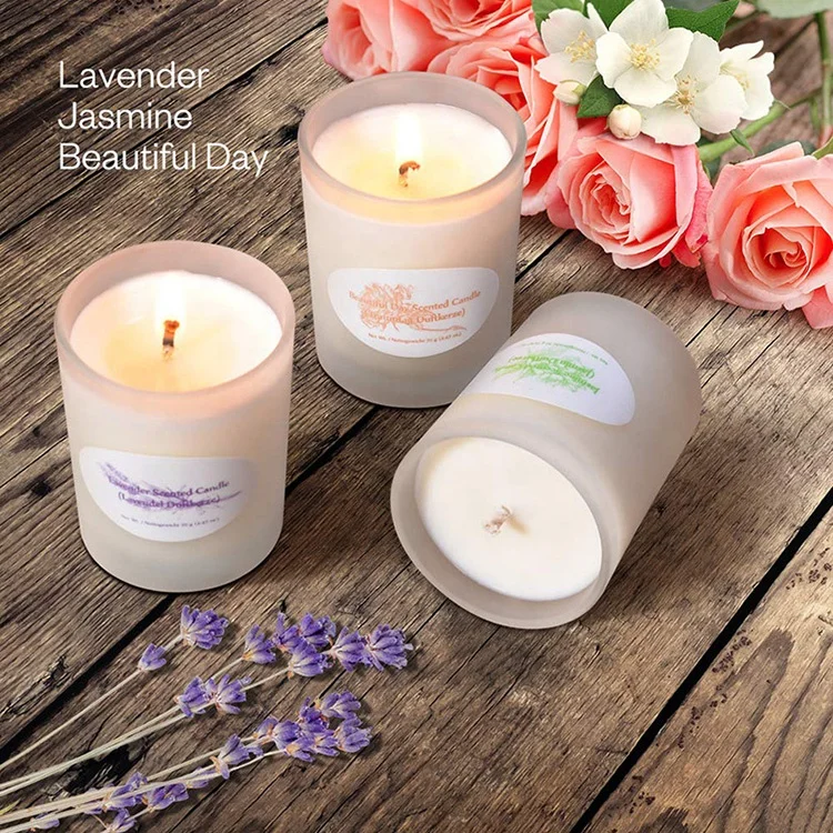 
Wholesale 100% Natural Eco-friendly Large Scented Soy Candles Complete DIY Candle Making Kit 