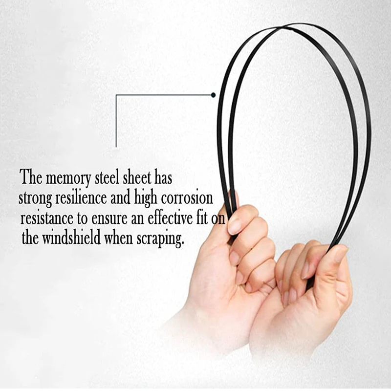 High Efficiency Silent Silicone Mitsuba 3 Section All Size Frameless Front Windscreen Wiper Blades