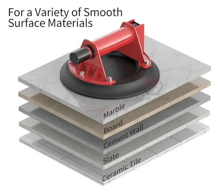 High Quality Rubber High Pressure 8 Inch Vacuum Sucker Vacuum Suction Pad Suction Cup