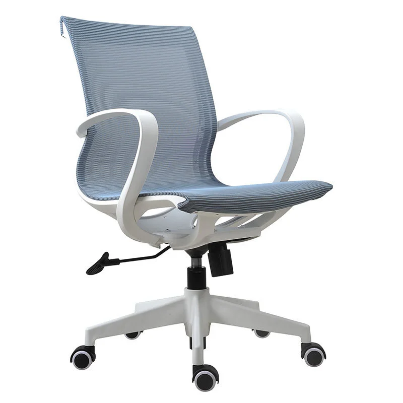 
Factory sale task office product mid back for office white mesh chair 