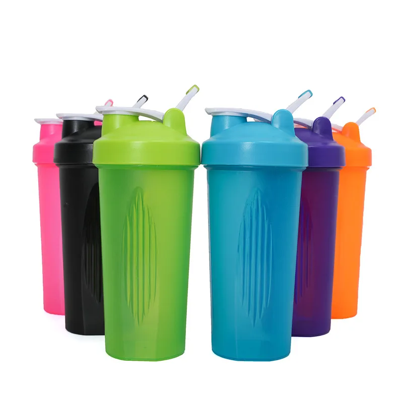Customized BPA Free Shaker bottle with Balls and Mixing Grids Protein Shake Bottle