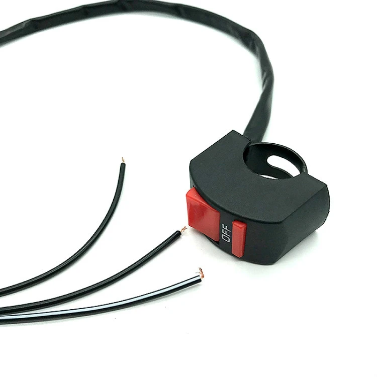 
Motorcycle Oil Pressure Switch Refitting Handlebar Switch Motorcycle Three Wire Knight Refitting Fan Double Flash 