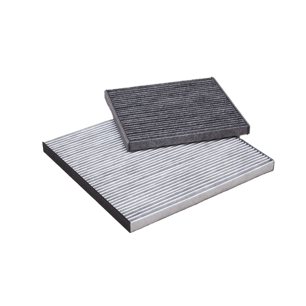 Conditioner pleated activated nonwoven air car filter fabric carbon