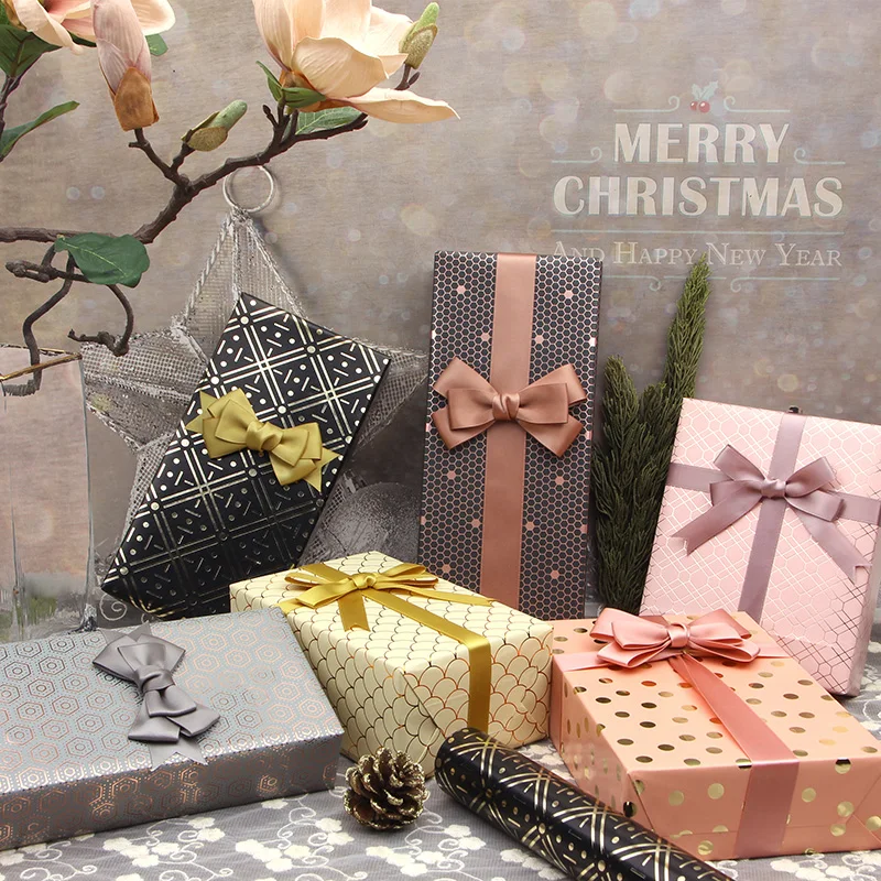 80g eco friendly kraft Wrapping Paper stock ready to ship