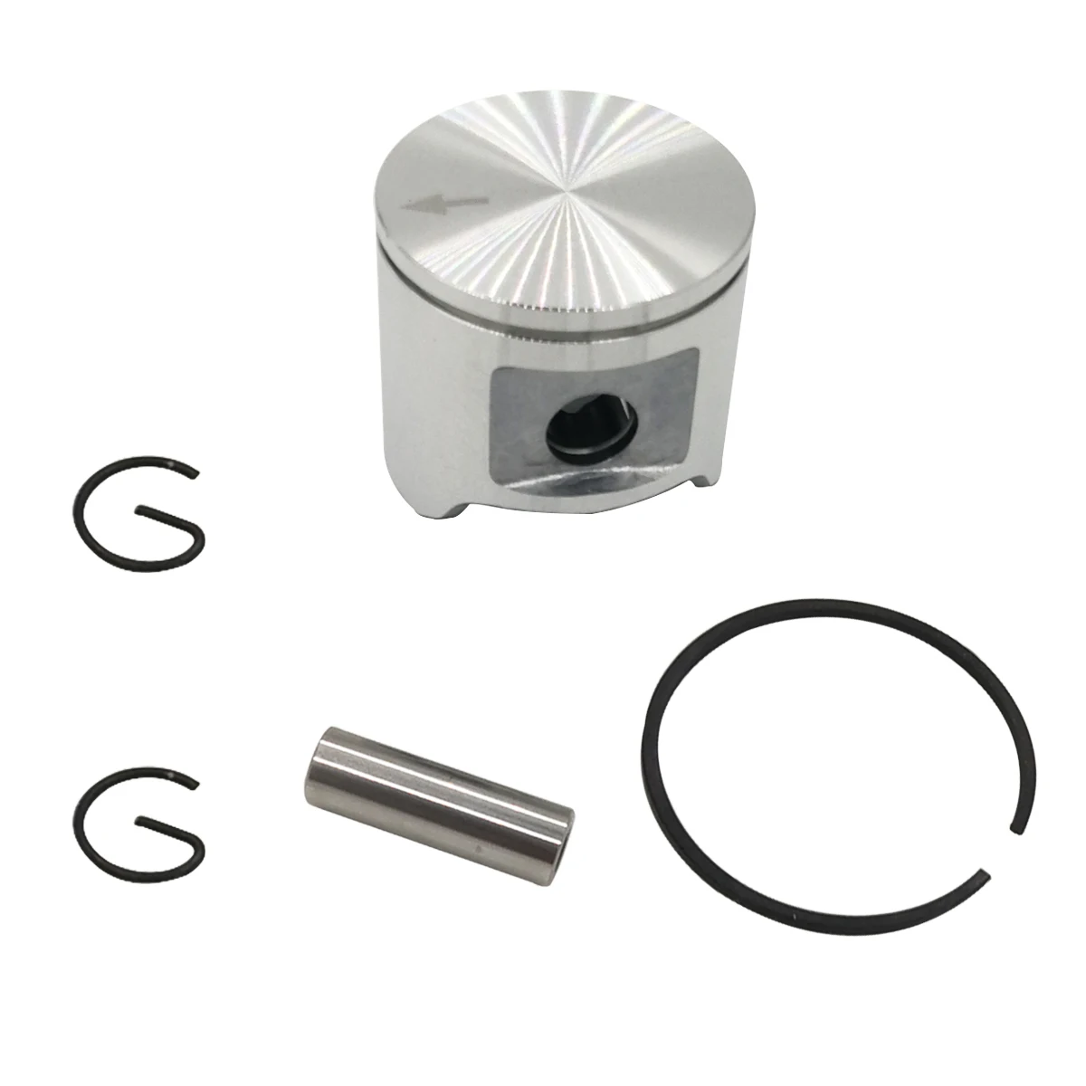 48mm Piston Assembly Piston Ring Pin Clip for Husqvarna 365 Jonsered 2065 2165 Chainsaw