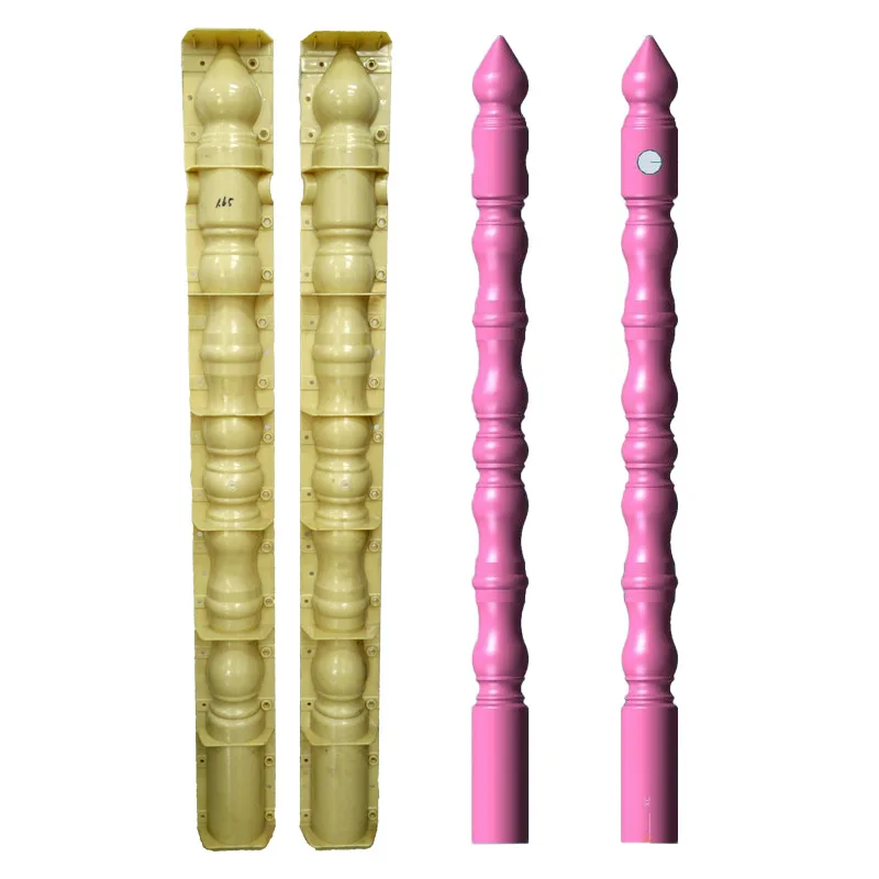 Factory hot roman column mould for Garden Balcony Fence Decor Balustrades Mold