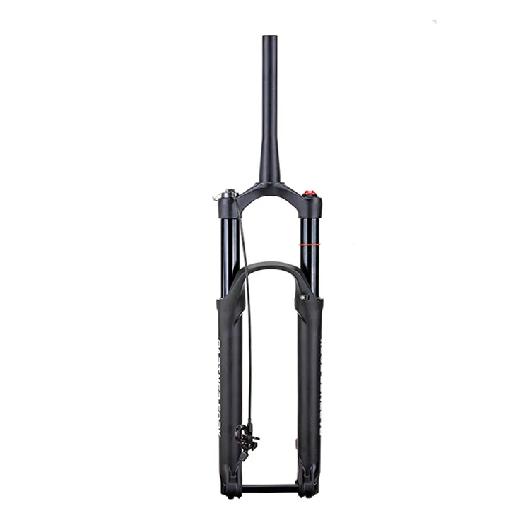 E BIKE and Mountain Bike 27.5 Aluminum straight steer tube air fork bike suspension air fork QR 15*110 mm