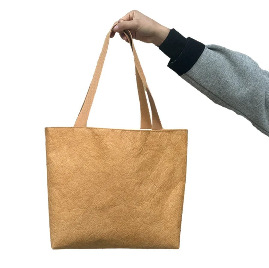 Custom Logo DuPont paper tyvek pouch bag tyvek shopping recycle eco-friendly bag