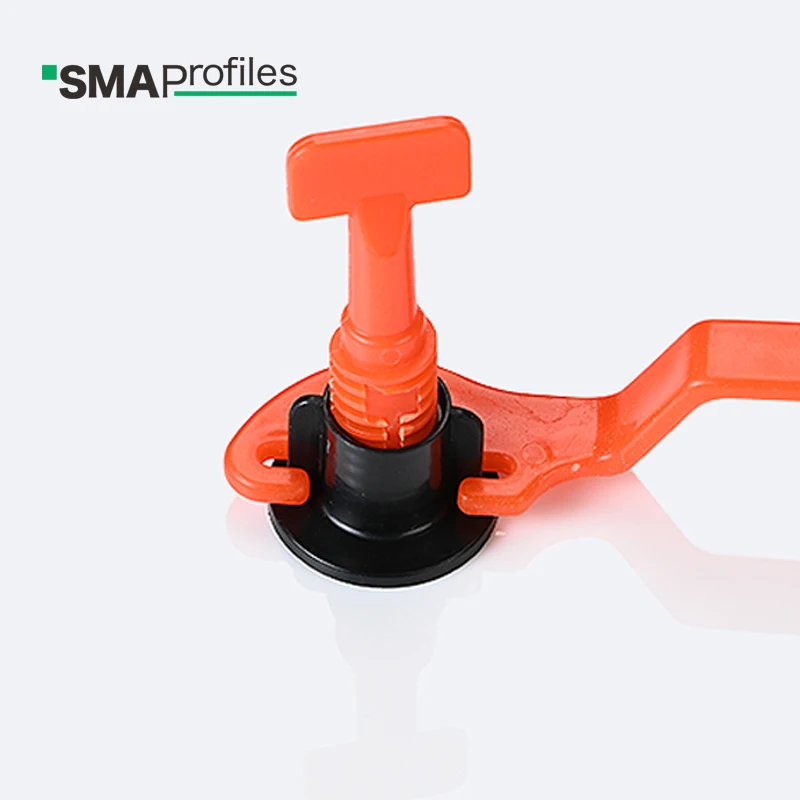Foshan SMAProfiles Factory Price Plastic tile leveling system Wedge tile gasket Leveler Locator Spacers Plier