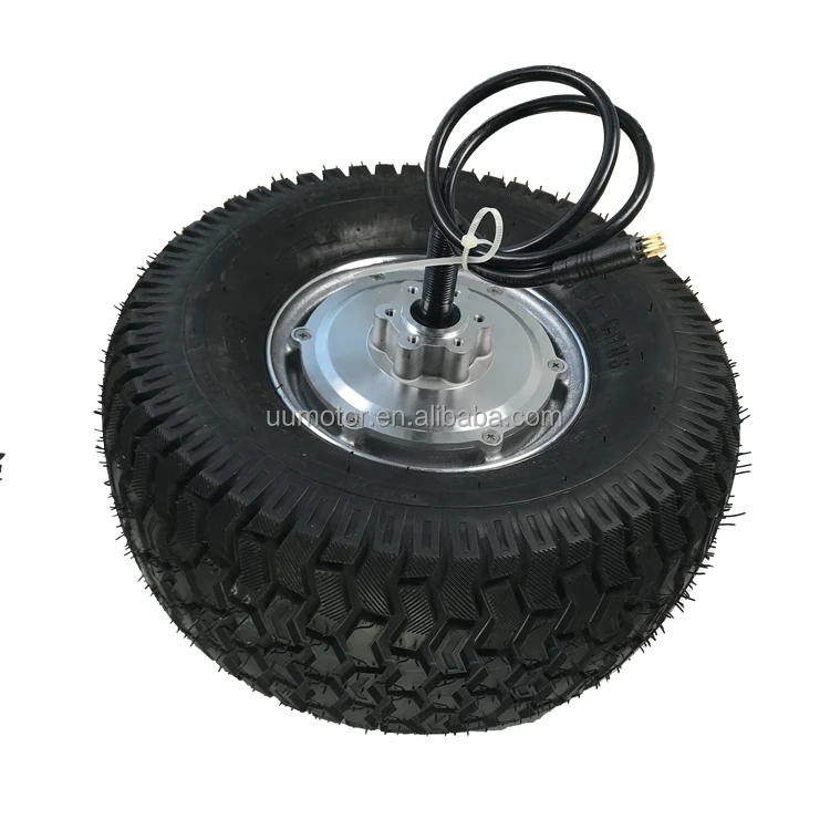 48v 800w 100Nm 13x6.5-6 single shaft High torque Wheelbarrow geared Hub Motor