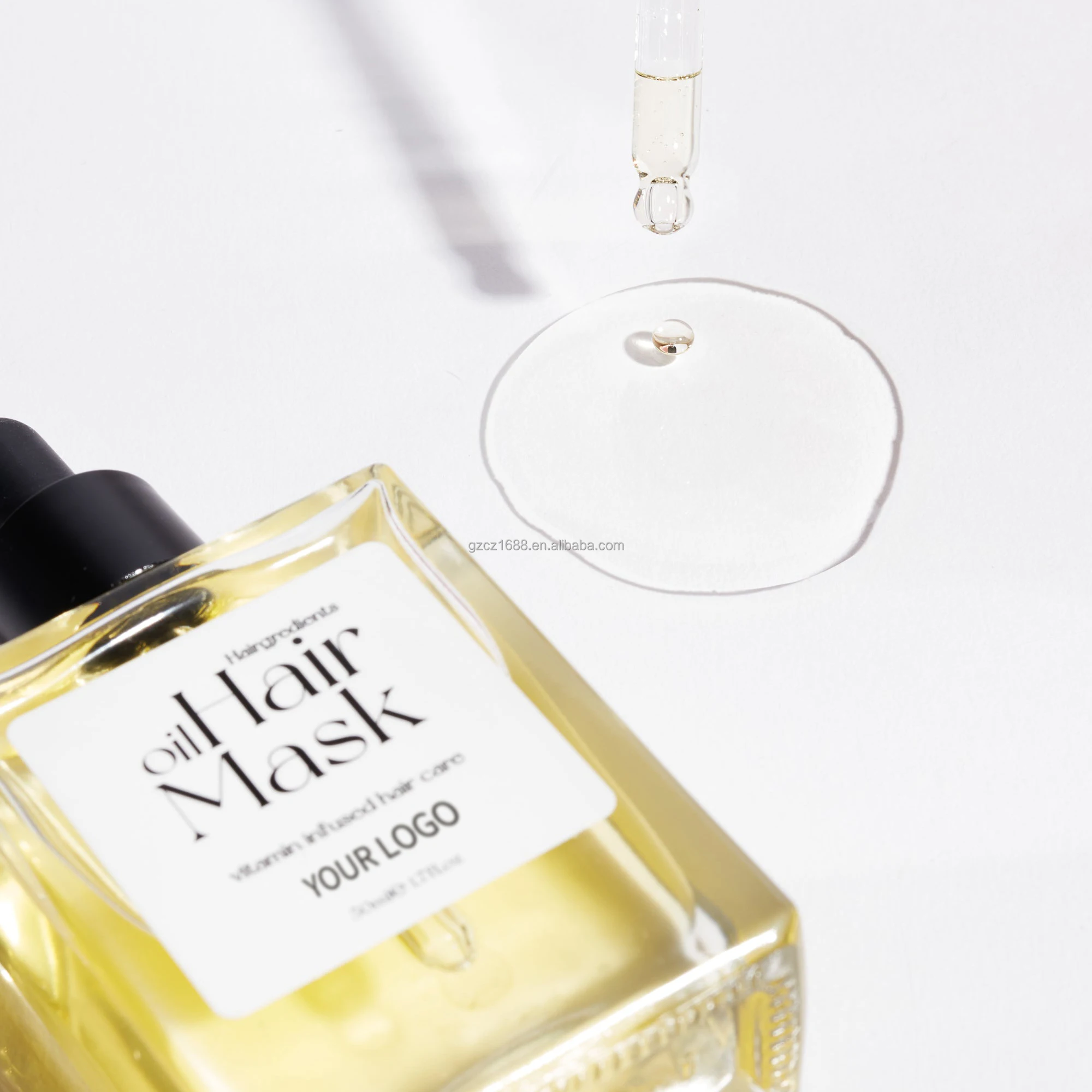 Private Label Luxury Oil Nourishing Silky Daily Use Vegan Organic Promote Hair Growth Hair Repairing Oil