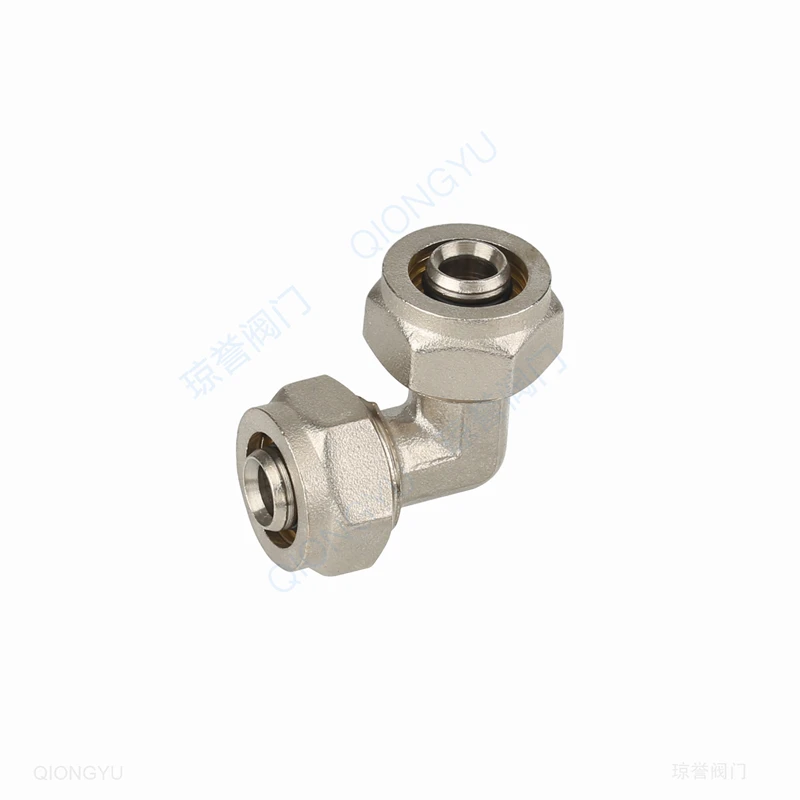Compression straight fitting stop end pipe fittings brass faucet valve