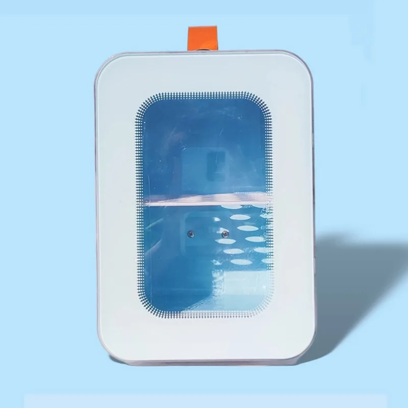 Wholesale New Custom 6 Lite 12 Volt Mini Skin Care Fridge Single-Door Compact Small Beauty Refrigerator With Transparent Door