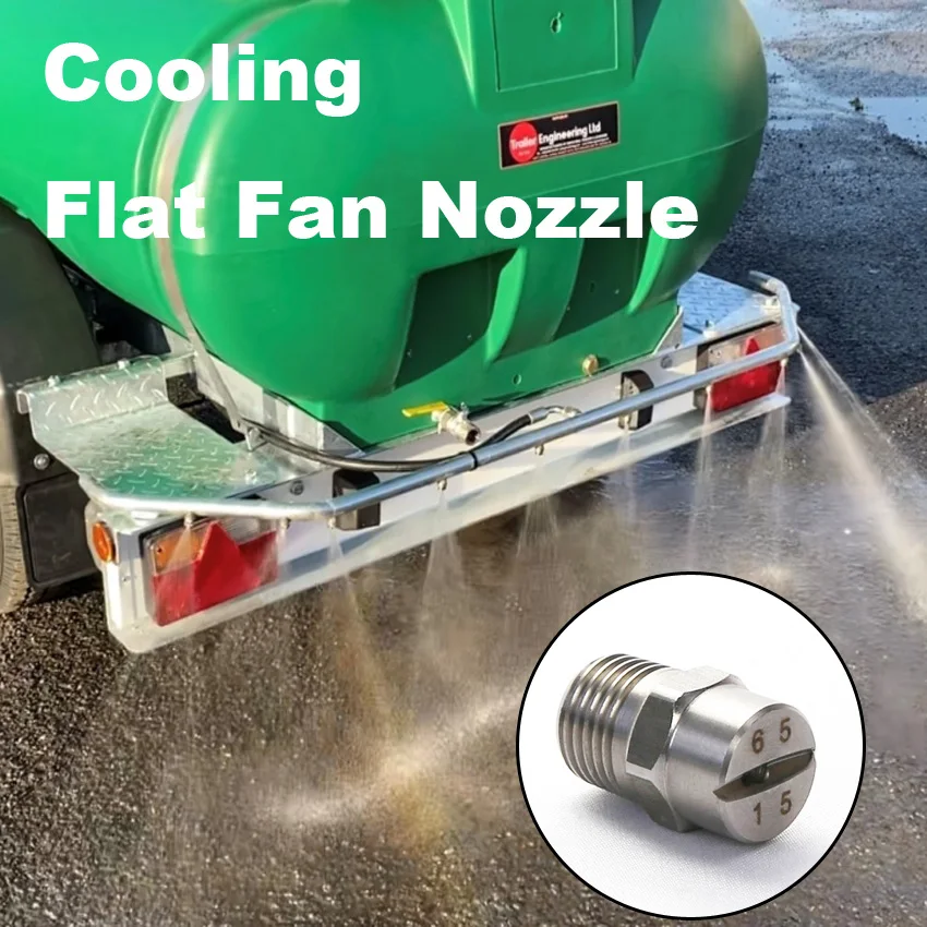 1/8' 1/4' Stainless Steel 110 Degree Vee Jet Spray Flat Fan Nozzle