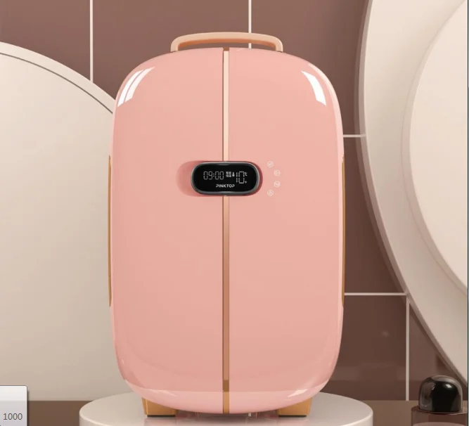 Beauty look 12L portable mini fridge skin care fridge cosmetics fridge for home hotel with digital display