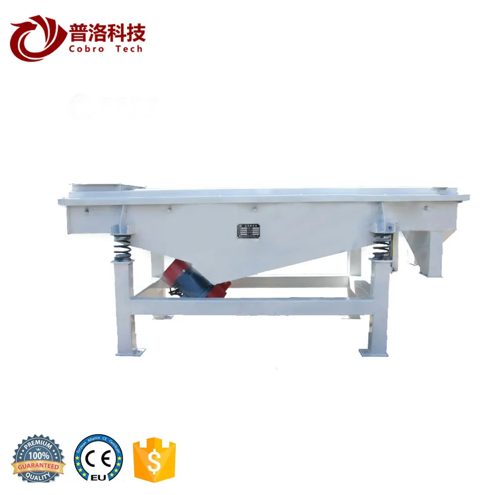Linear Vibrating Sieve machine for dehydrated vegetables Garlic Ginger onion potato carrot granules tea granule