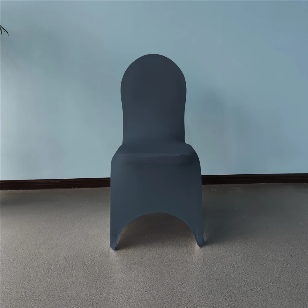 
wholesale universal black stretch spandex banquet wedding chair cover 