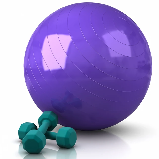 Профессиональный качественный Балансирующий мяч для упражнений, идеально подходит для домашних и спортивных занятий