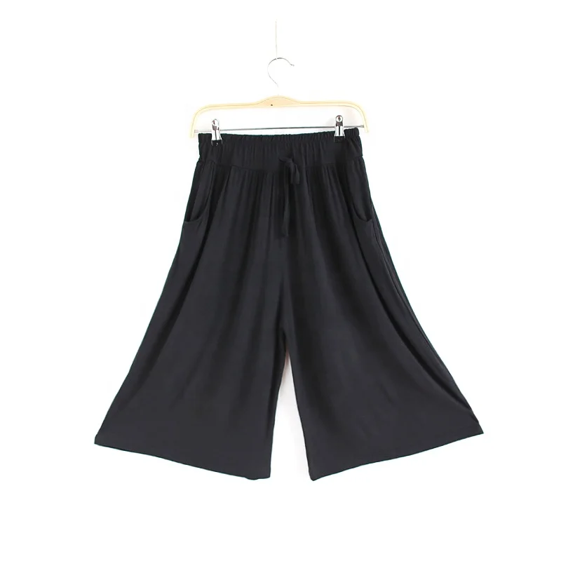 
Modern dance yoga costume cropped trousers women wide leg loose pants Belly Dance Pants 