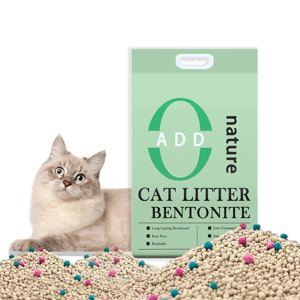 Direct Sale Production Line Cat Sand 10L Fine Bentonite Cat Litter Silica Gel Cat Litter Cyrstal